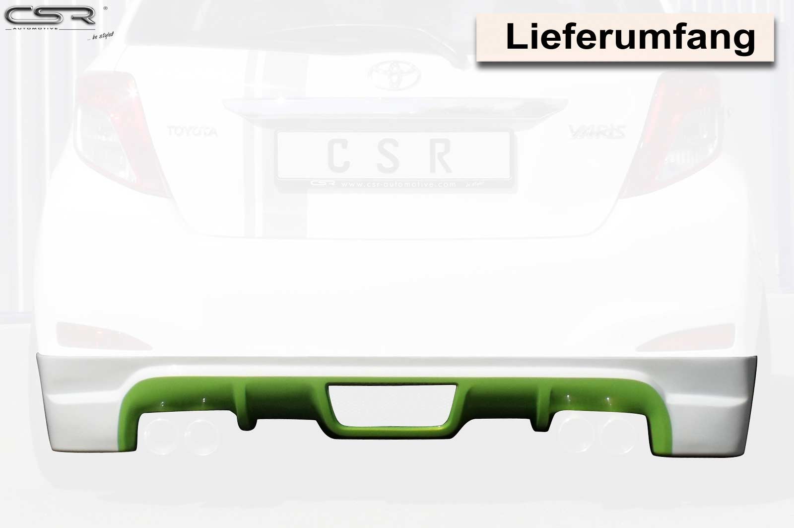 CSR Diffusor | Heckansatz für Toyota Yaris XP13 HA151