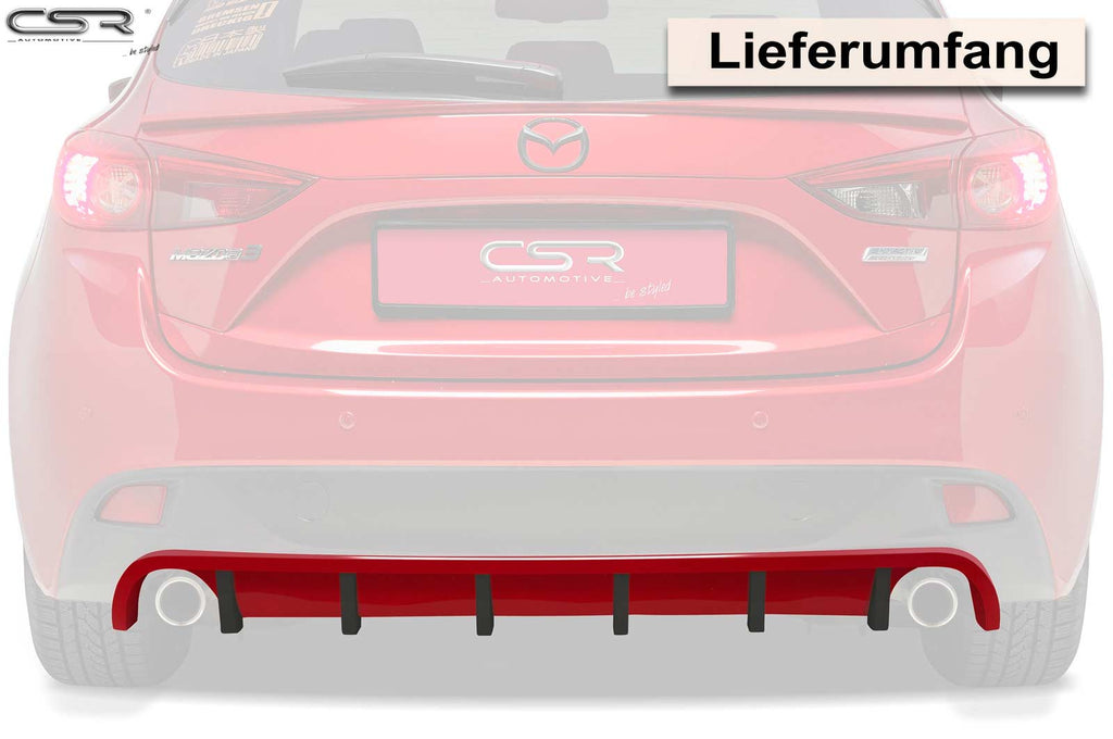 CSR Diffusor | Heckansatz für Mazda 3 Typ BM/BN HA153