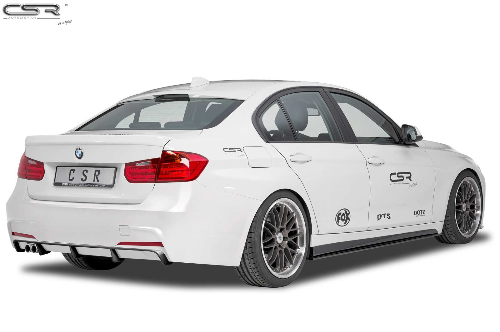 CSR Diffusor | Heckansatz für BMW 3er F30/F31 Limousine/Touring HA163