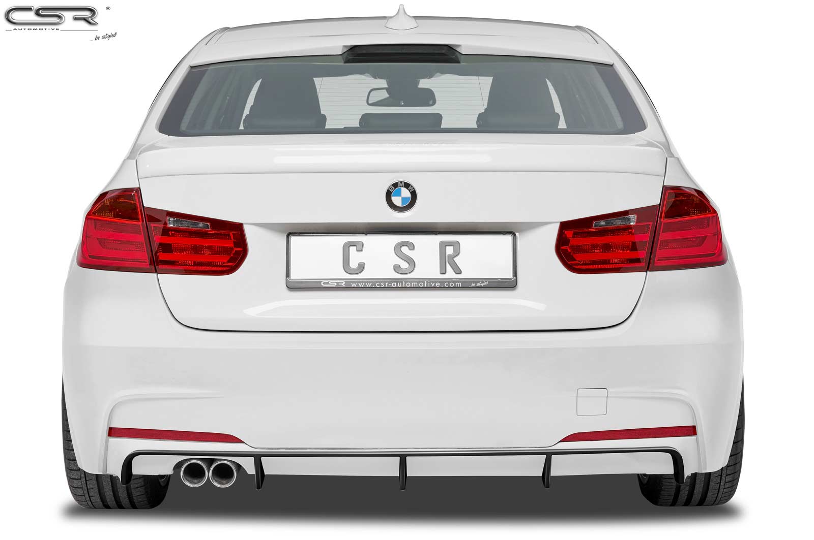 CSR Diffusor | Heckansatz für BMW 3er F30/F31 Limousine/Touring HA163