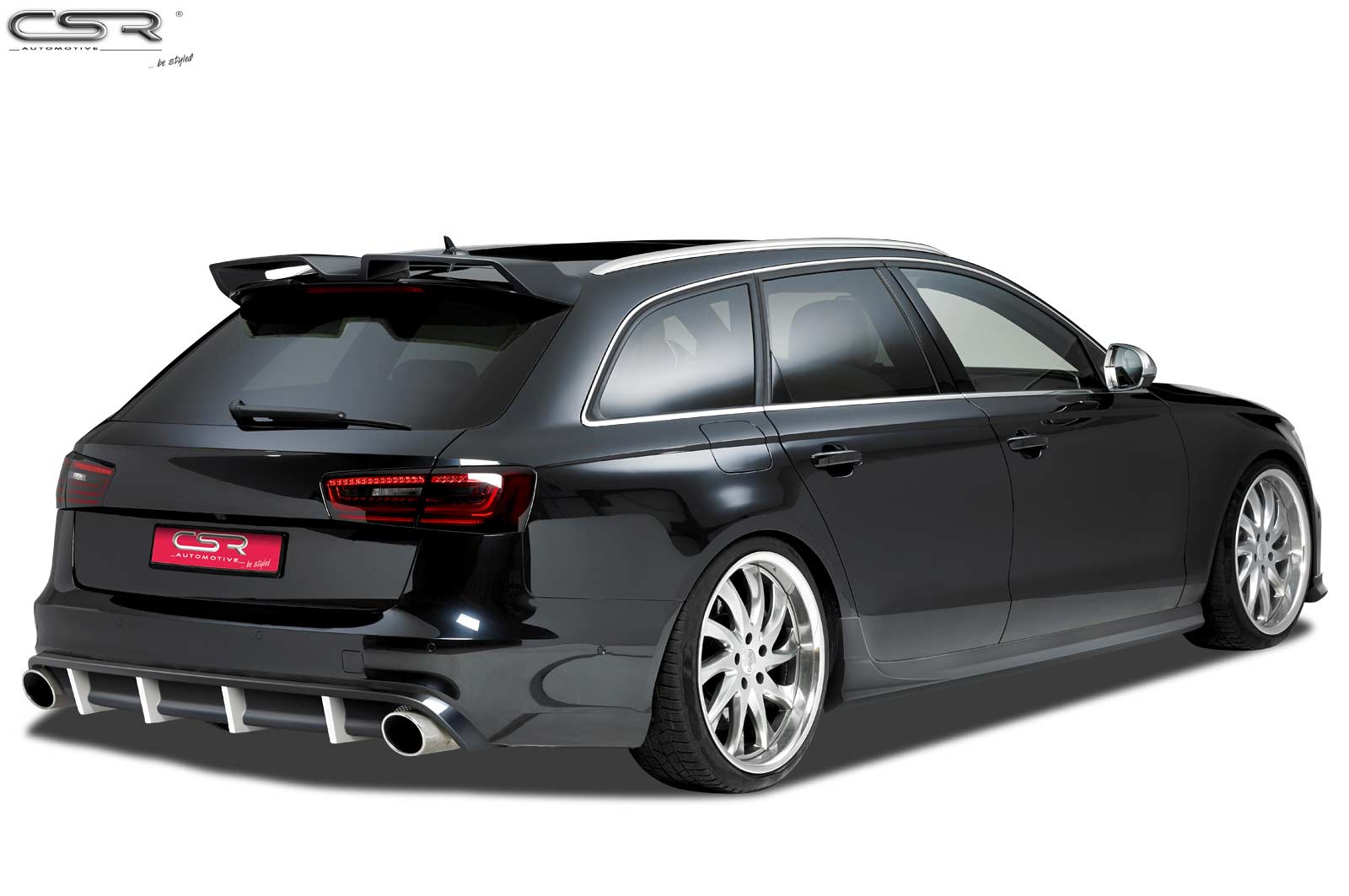 CSR Diffusor | Heckansatz für Audi A6 4G C7 S-Line HA176