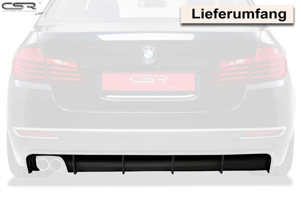 CSR Diffusor | Heckansatz für BMW 5er F10/F11 Limousine/Touring HA182