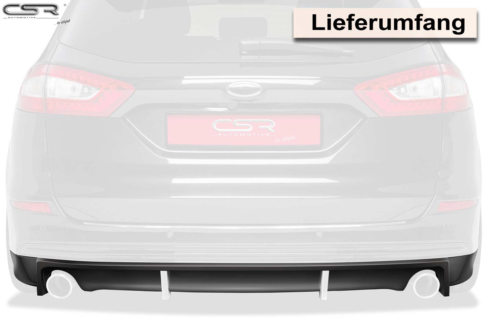 CSR Diffusor | Heckansatz für Ford Mondeo MK5 HA185