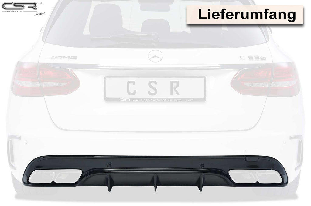 CSR Diffusor | Heckansatz für Mercedes-Benz C-Klassse W/S/V/C/A 205 HA194