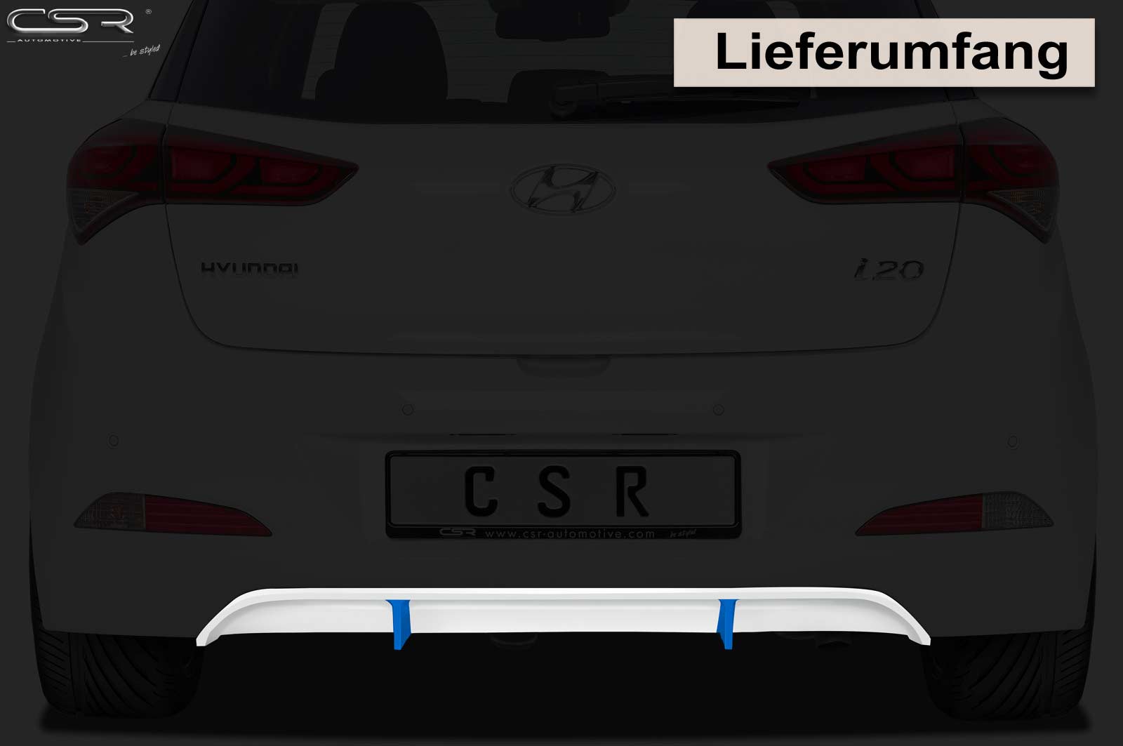 CSR Diffusor | Heckansatz für Hyundai I20 GB HA209