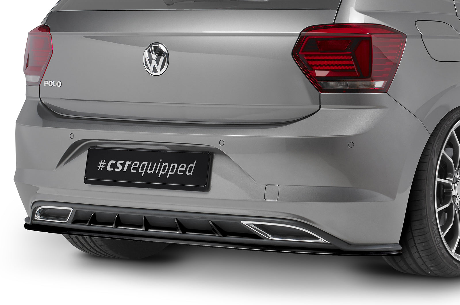 CSR Diffusor | Heckansatz unten für VW Polo VI 2G R-Line HA222