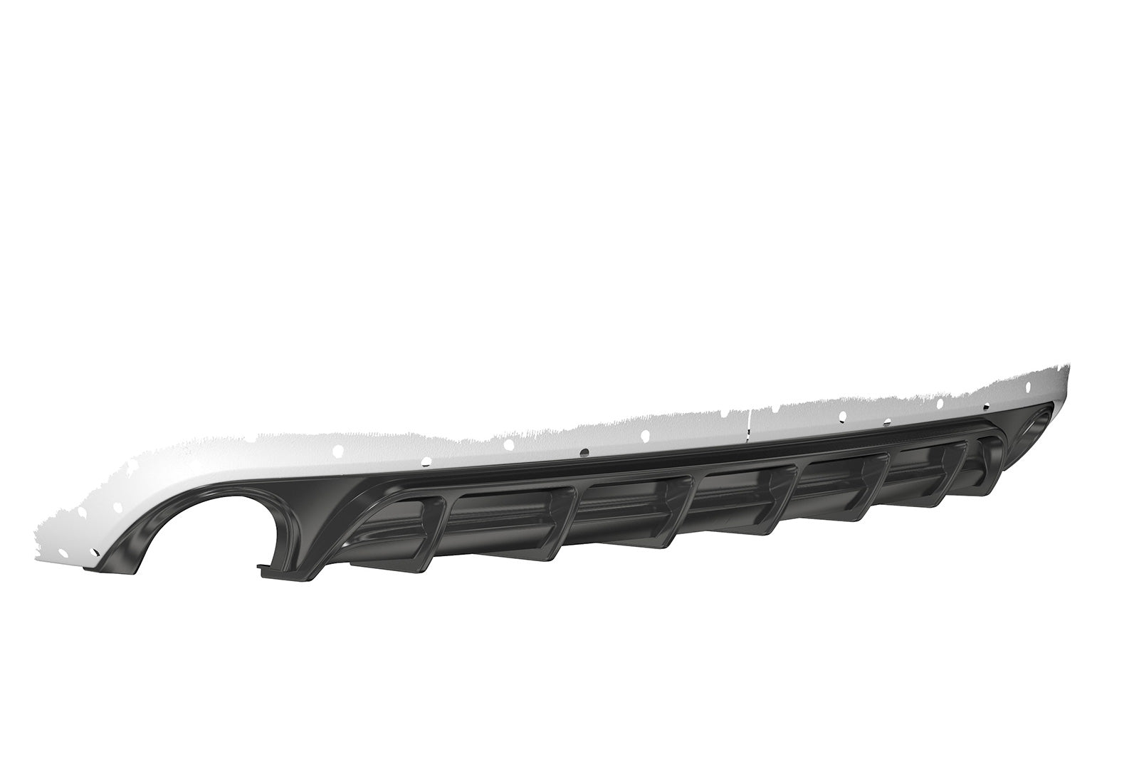 CSR Diffusor | Heckansatz mit ABE für Audi A6 C7 (4G) HA227
