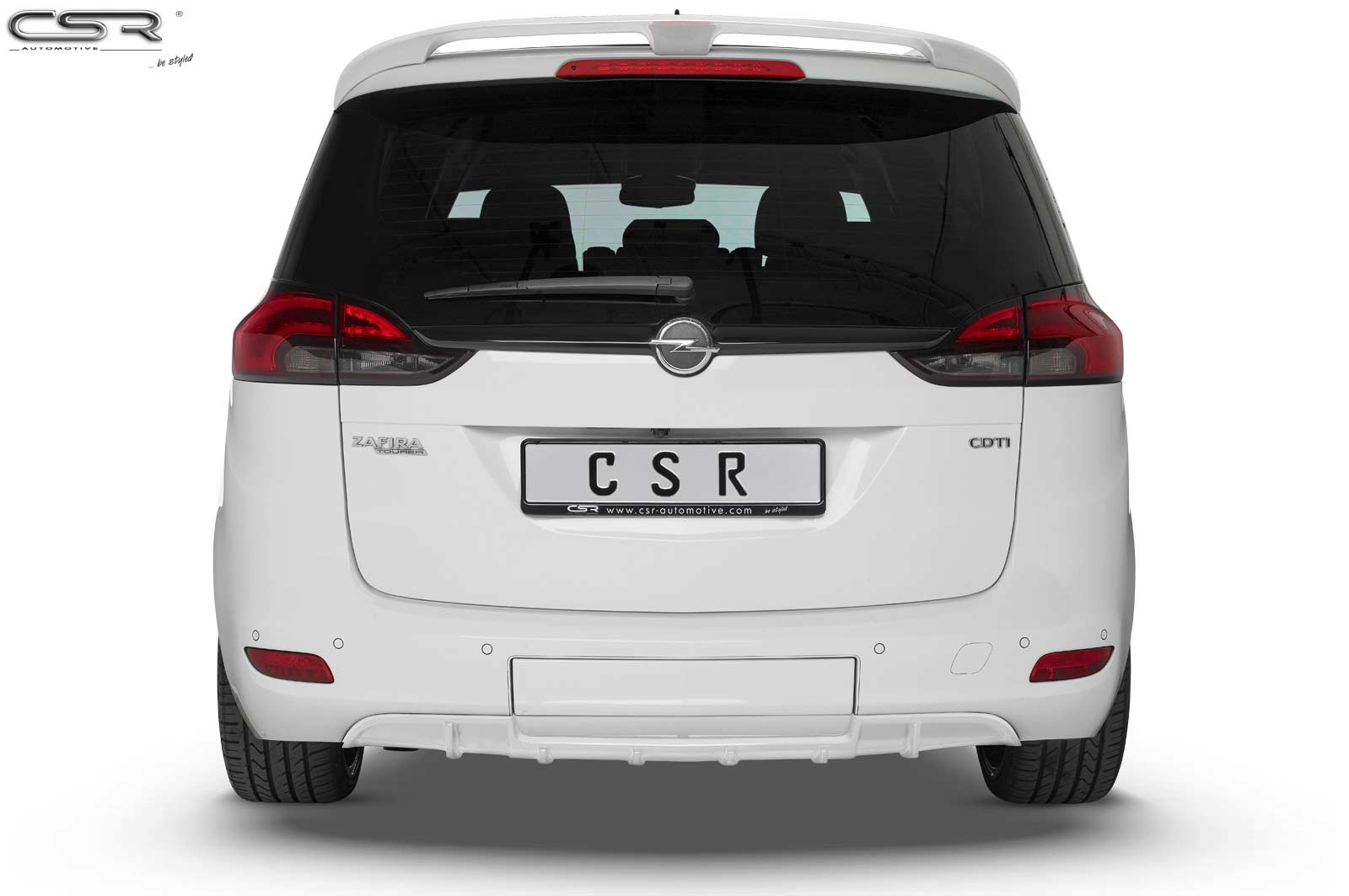 CSR Diffusor | Heckansatz für Opel Zafira C Tourer mit Flex Fix HA229