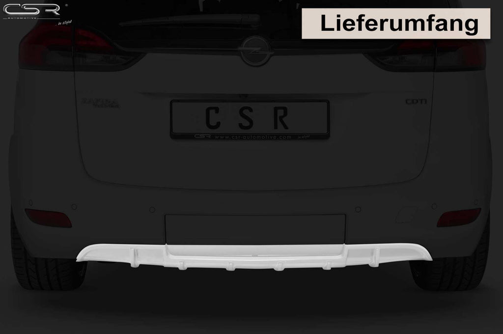 CSR Diffusor | Heckansatz für Opel Zafira C Tourer mit Flex Fix HA229