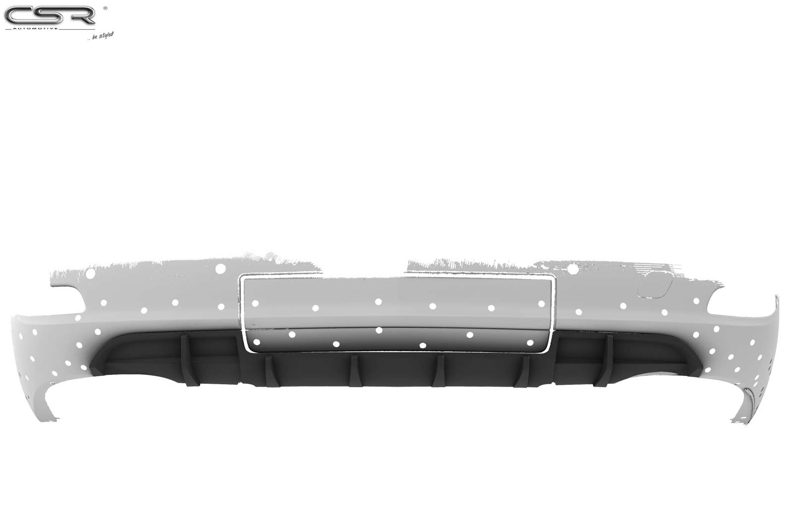 CSR Diffusor | Heckansatz für Opel Zafira C Tourer mit Flex Fix HA229