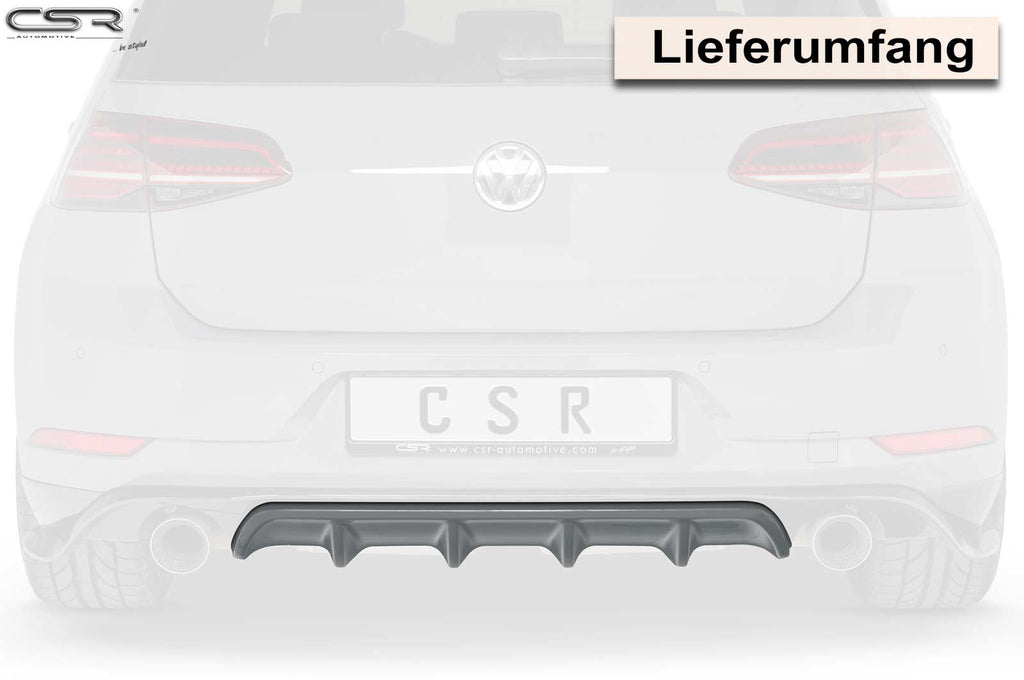 CSR Diffusor | Heckansatz für VW Golf 7 GTI TCR HA230