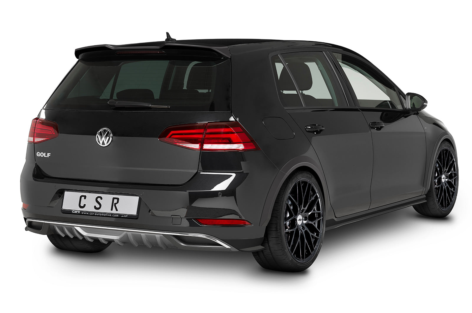 CSR Diffusor | Heckansatz mit ABE für VW Golf 7 (Typ AU) HA235