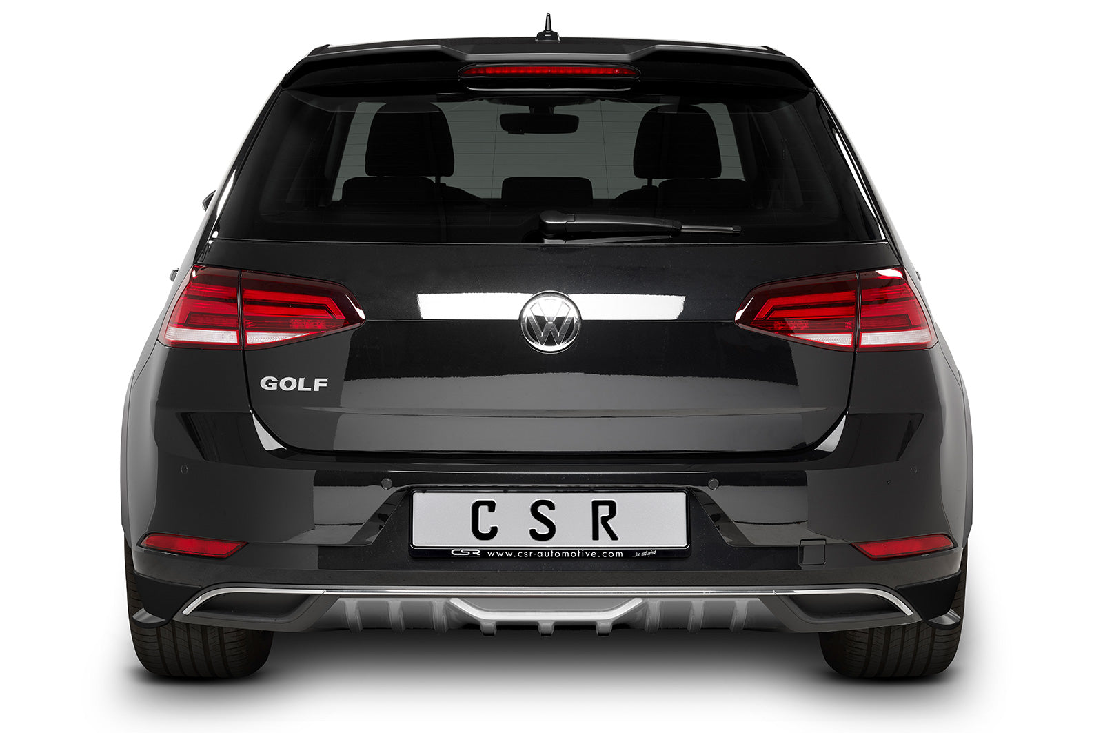 CSR Diffusor | Heckansatz mit ABE für VW Golf 7 (Typ AU) HA235