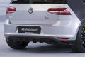 CSR Diffusor | Heckansatz mit ABE für VW Golf 7 (Typ AU) Basis HA237