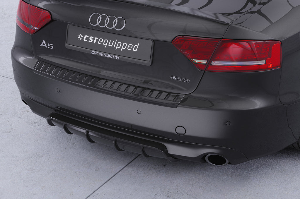 CSR Diffusor | Heckansatz mit ABE für Audi A5 8T Basis HA238-L Unlackiert roh (Lackierung erforderlich)