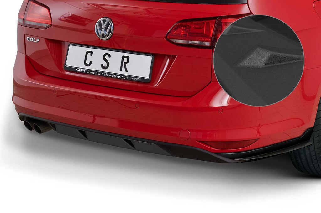 CSR Diffusor | Heckansatz mit ABE für VW Golf 7 Variant (vor Facelift) HA239