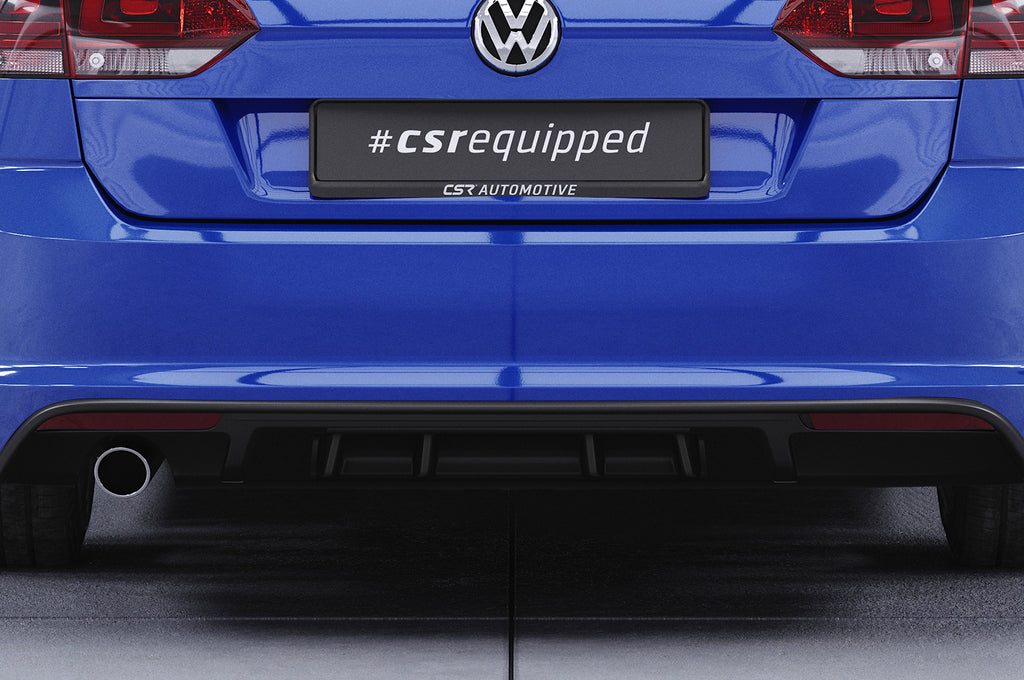 CSR Diffusor | Heckansatz mit ABE für VW Golf 7 Variant R-Line HA242