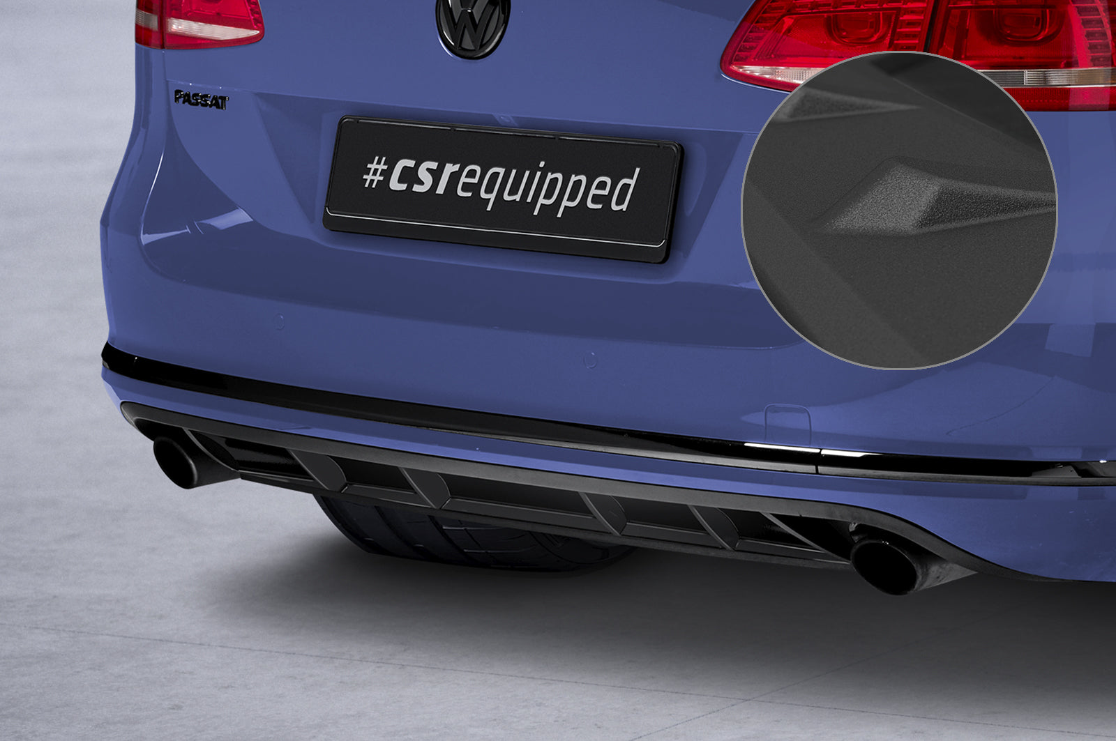 CSR Diffusor | Heckansatz mit ABE für VW Passat B7 Typ 3C Variant HA243