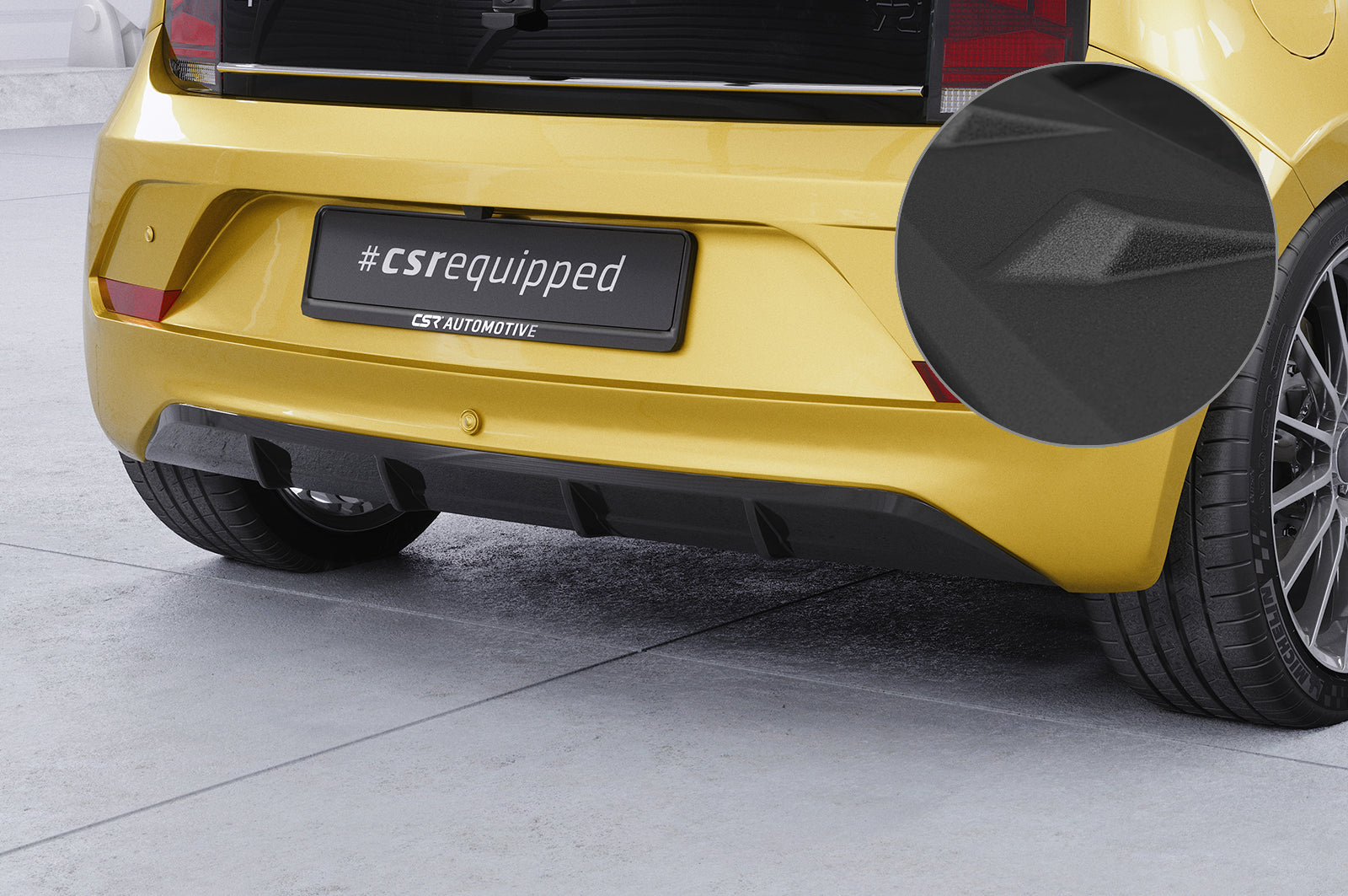 CSR Diffusor | Heckansatz mit ABE für VW up! / e-up! (Facelift) HA244