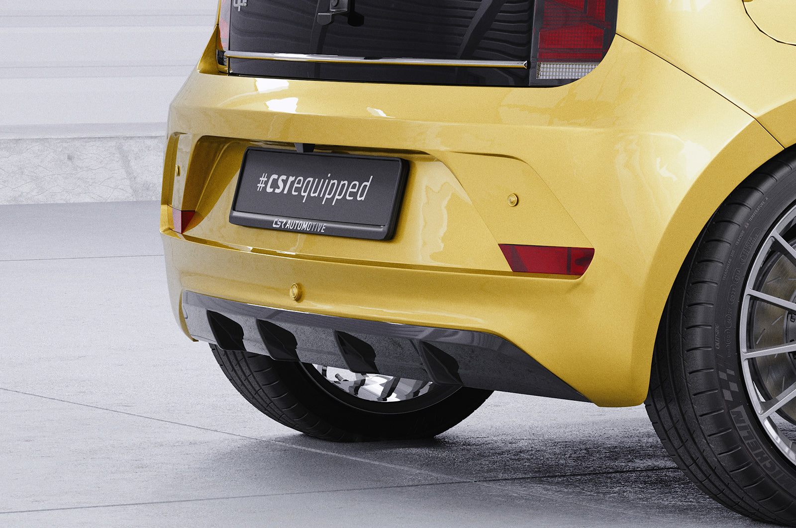 CSR Diffusor | Heckansatz mit ABE für VW up! / e-up! (Facelift) HA244