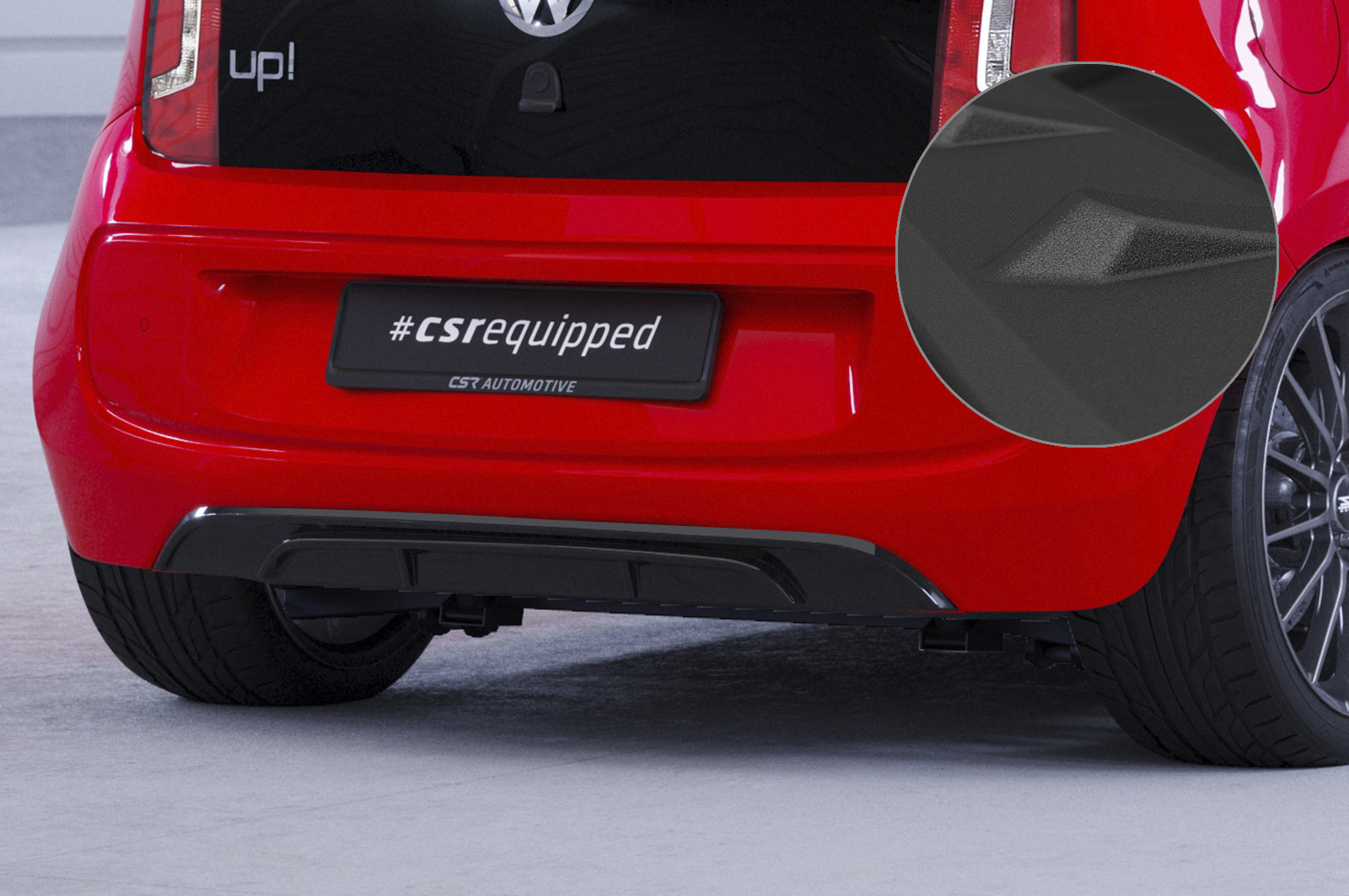 CSR Diffusor | Heckansatz mit ABE für VW up! (vor Facelift) HA245