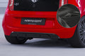 CSR Diffusor | Heckansatz mit ABE für VW up! (vor Facelift) HA245-G Glossy schwarz Hochglanz (keine Lackierung erforderlich)