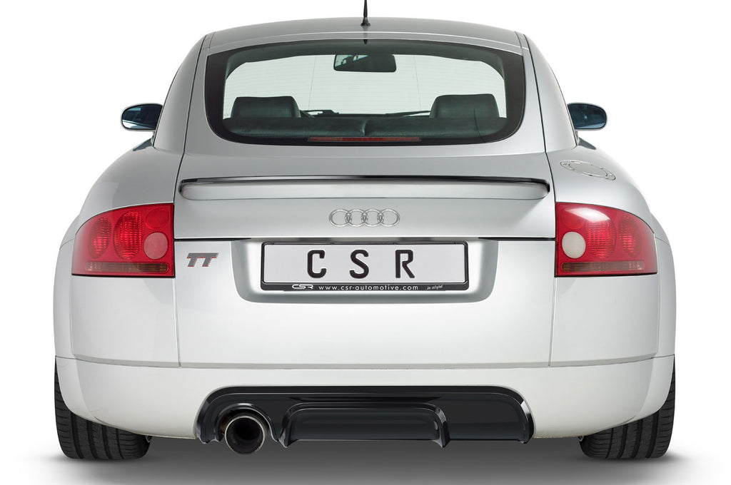 CSR Diffusor | Heckansatz mit ABE für Audi TT 8N HA248