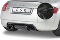 CSR Diffusor | Heckansatz mit ABE für Audi TT 8N HA248-G Glossy schwarz Hochglanz (keine Lackierung erforderlich)
