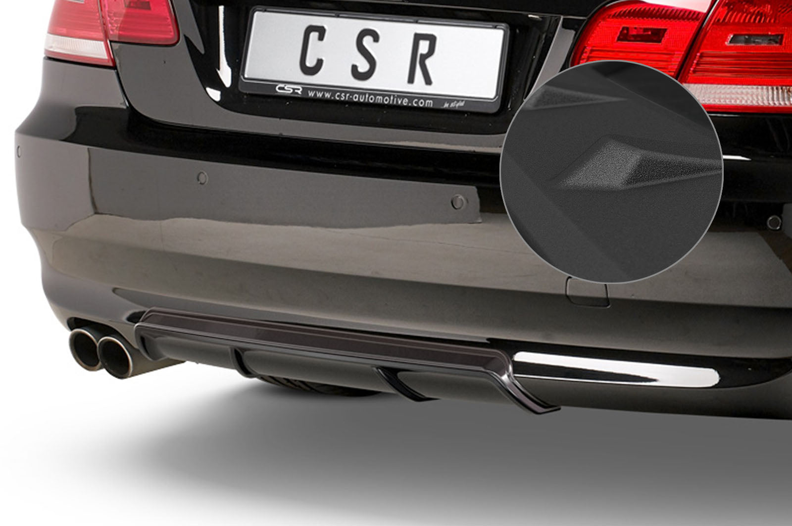 CSR Diffusor | Heckansatz mit ABE für BMW 3er E92 / E93 HA250