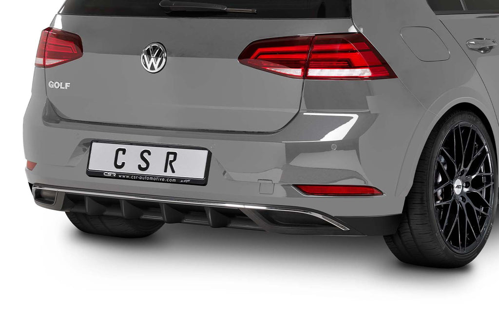 CSR Diffusor | Heckansatz mit ABE für VW Golf 7 (Facelift) HA251