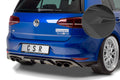 CSR Diffusor | Heckansatz mit ABE für VW Golf 7 R / R-Line HA253-L Unlackiert roh (Lackierung erforderlich)