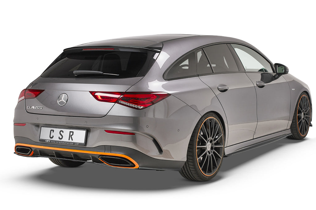CSR Diffusor | Heckansatz mit ABE für Mercedes-Benz CLA X118 AMG-Line HA254