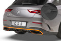 CSR Diffusor | Heckansatz mit ABE für Mercedes-Benz CLA X118 AMG-Line HA254-L Unlackiert roh (Lackierung erforderlich)