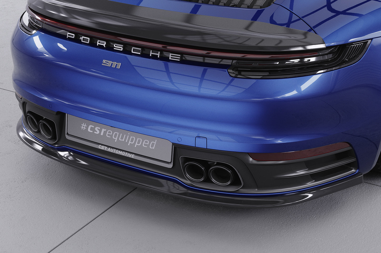 CSR Diffusor | Heckansatz mit ABE für Porsche 911/992 HA257