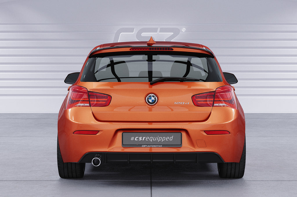 CSR Diffusor | Heckansatz mit ABE für BMW 1er F20 / F21 LCI HA258-L Unlackiert roh (Lackierung erforderlich)