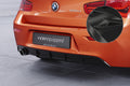CSR Diffusor | Heckansatz mit ABE für BMW 1er F20 / F21 LCI HA258-G Glossy schwarz Hochglanz (keine Lackierung erforderlich)