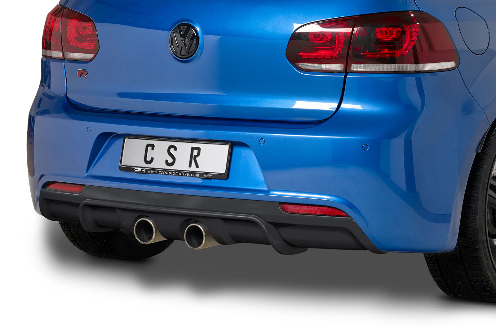 CSR Diffusor | Heckansatz mit ABE für VW Golf 6 R HA268