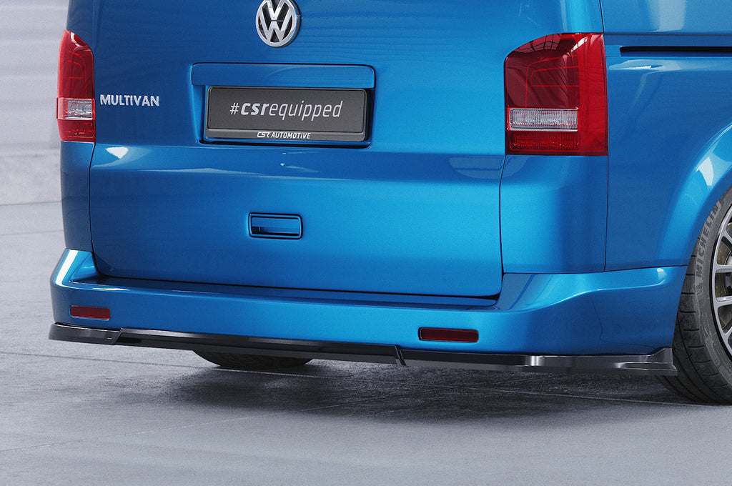 CSR Diffusor | Heckansatz mit ABE für VW T5 Bus HA269-G Glossy schwarz Hochglanz (keine Lackierung erforderlich)