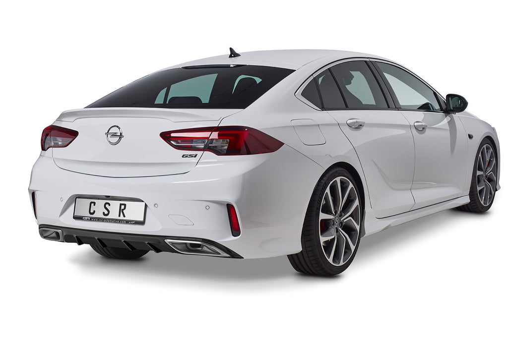 CSR Diffusor | Heckansatz mit ABE für Opel Insignia B HA270-S Strukturiert schwarz matt (keine Lackierung erforderlich)