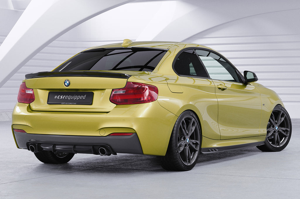 CSR Diffusor | Heckansatz mit ABE für BMW 2er (F22 / F23) Coupe und Cabrio HA273