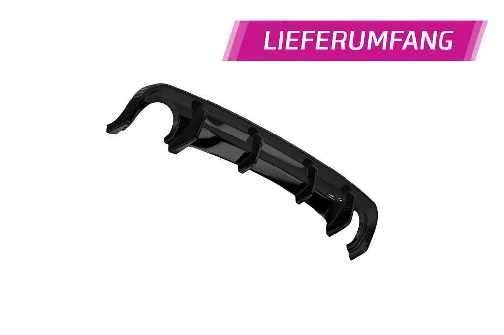 CSR Diffusor | Heckansatz mit ABE für BMW 2er (F22 / F23) Coupe und Cabrio HA273