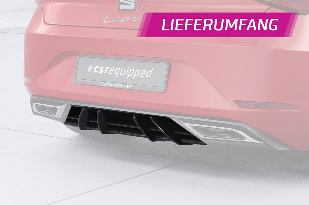 CSR Diffusor | Heckansatz mit ABE für Seat Leon 4 (Typ KL) FR HA275