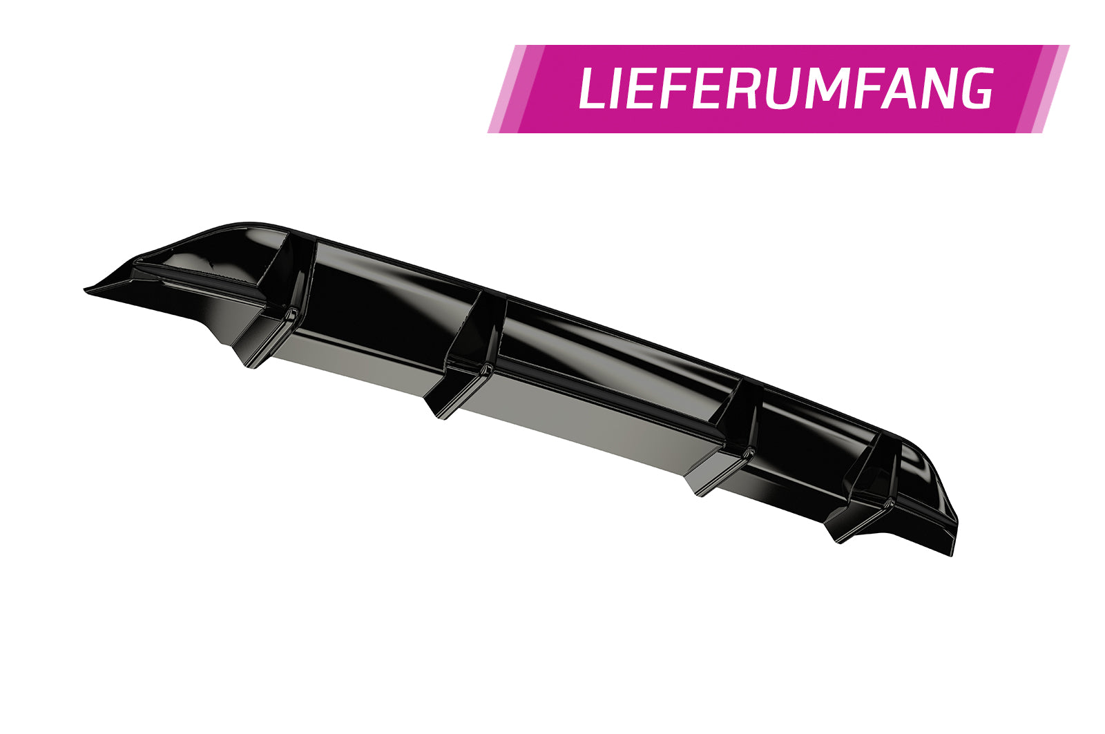 CSR Diffusor | Heckansatz mit ABE für BMW 4er (G22/G23) M-Paket und M440 HA276