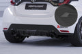 CSR Diffusor | Heckansatz mit ABE für Toyota GR Yaris (XP21) HA277-S Strukturiert schwarz matt (keine Lackierung erforderlich)