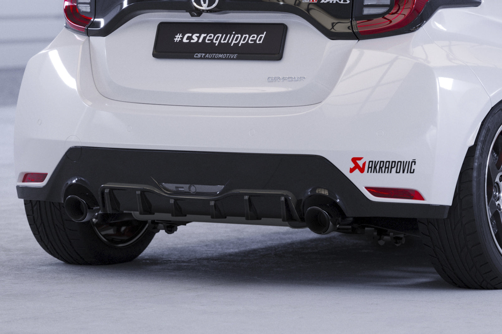 CSR Diffusor | Heckansatz mit ABE für Toyota GR Yaris (XP21) HA277