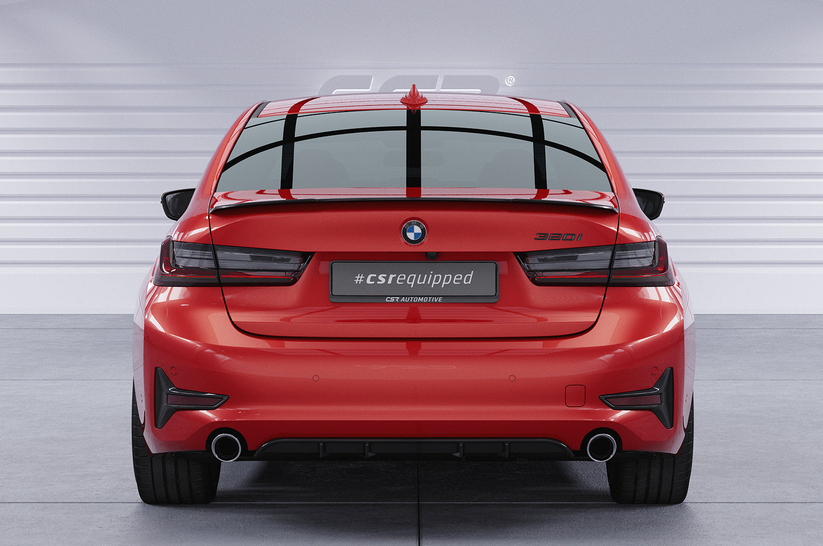 CSR Diffusor | Heckansatz mit ABE für BMW 3er Limousine und Touring (G20/G21) HA278