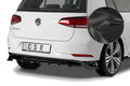 CSR Diffusor | Heckansatz mit ABE für VW Golf 7 / e-Golf HA279-C Carbon Look Hochglanz (keine Lackierung erforderlich)