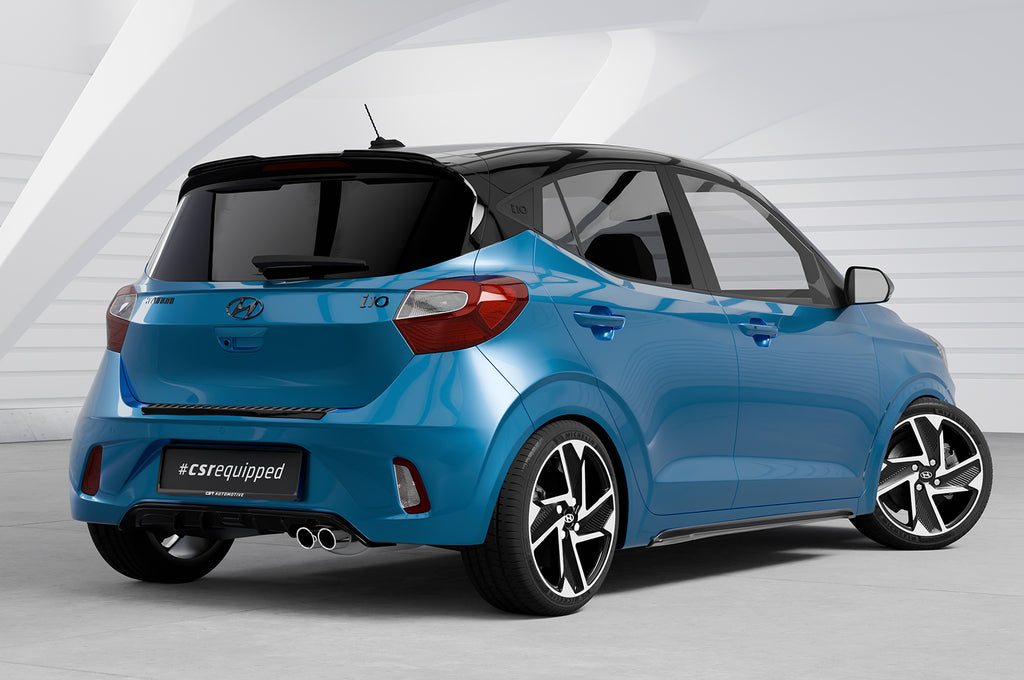 CSR Diffusor | Heckansatz mit ABE für Hyundai I10 3. Generation HA280-L Unlackiert roh (Lackierung erforderlich)
