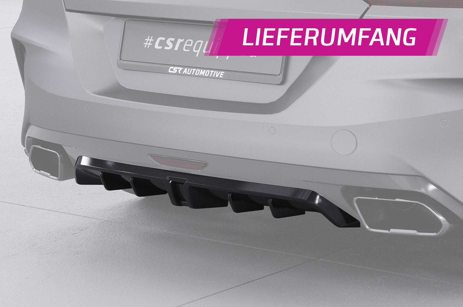 CSR Diffusor | Heckansatz mit ABE für BMW Z4 (G29) M40i HA285