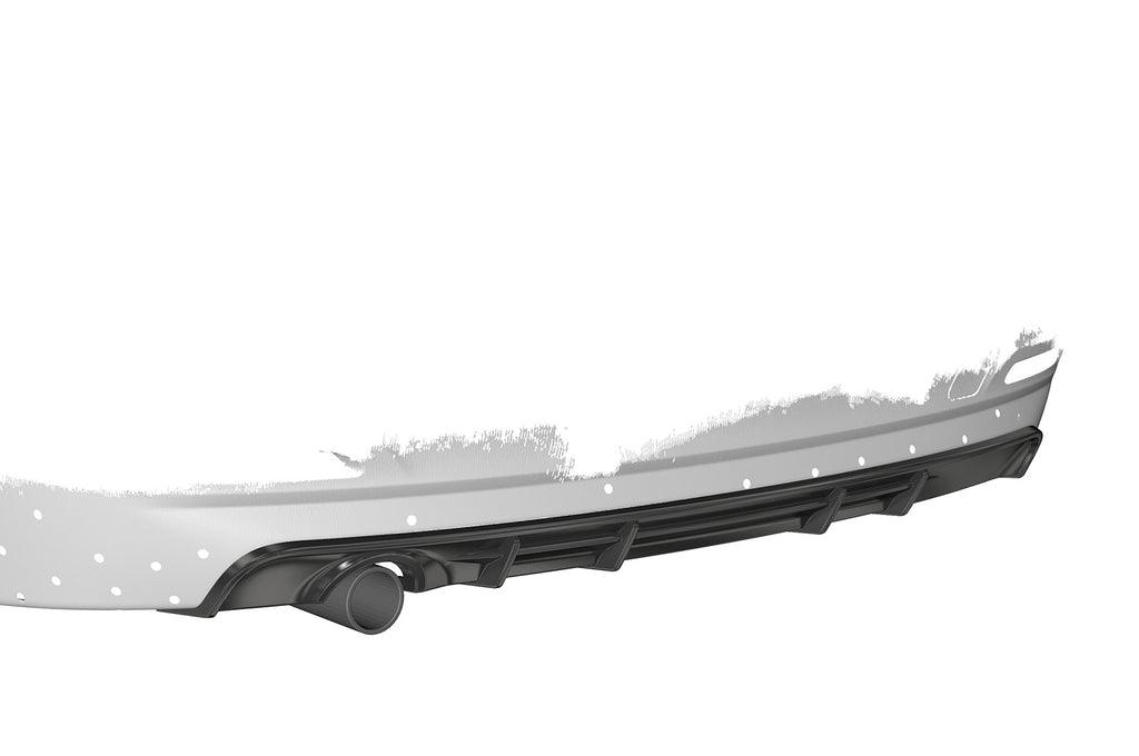 CSR Diffusor | Heckansatz mit ABE für BMW 3er F31 Touring LCI HA287-C Carbon Look Hochglanz (keine Lackierung erforderlich)